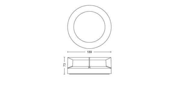 Aplica LED pentru exterior Philips Actea, 12W (83W), 176V, 1200 lm - 000008718696165928