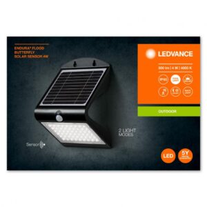 Aplica LED pentru exterior, solara cu baterie Li-ion - 000004099854089671