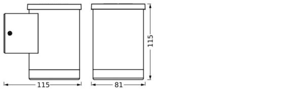 Aplica LED pentru exterior solara Ledvance ENDURA Oxford - 000004058075834781