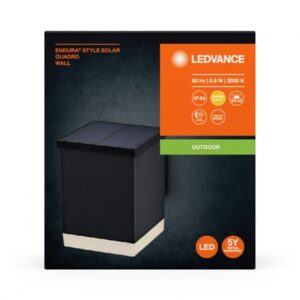 Aplica LED pentru exterior solara Ledvance ENDURA Quadro - 000004058075834767