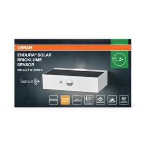 Aplica LED solara cu senzor de miscare si lumina - 000004099854455919