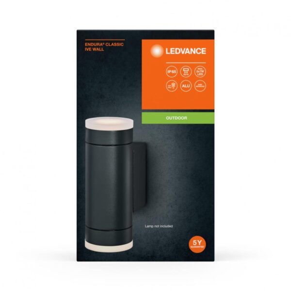 Aplica pentru exterior Ledvance ENDURA Ive, 2xGU10, max. 2x7W LED - 000004099854183065