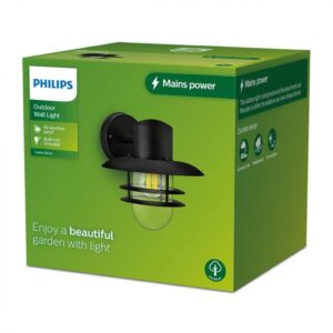 Aplica pentru exterior Philips INYMA, 1xE27, max 25W, IP44 - 000008720169266476