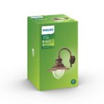 Aplica tip felinar pentru exterior Philips Raindrop, 1xE27, max 60W - 000008718696169858