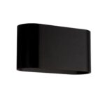 Aplica Vivalux OVAL ADEL, G9, IP20, 160x70x80mm, Negru, bec neinclus - VIV004652