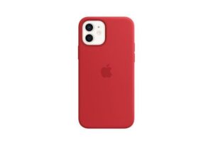 Apple iPhone 12/12 Pro Silicone Case with MagSafe - (PRODUCT) RED - MHL63ZM/A