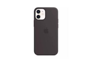 Apple iPhone 12 mini Silicone Case with MagSafe - Black - MHKX3ZM/A
