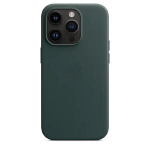 Apple iPhone 14 Pro Leather Case with MagSafe - Forest Green - MPPH3ZM/A