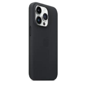 Apple iPhone 14 Pro Leather Case with MagSafe - Midnight - MPPG3ZM/A