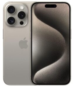 Apple iPhone 15 PRO 6.1" 8GB 128GB Natural Titanium - MTUX3__/A