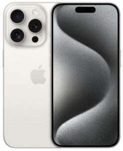 Apple iPhone 15 PRO 6.1" 8GB 1TB White Titanium - MTVD3__/A