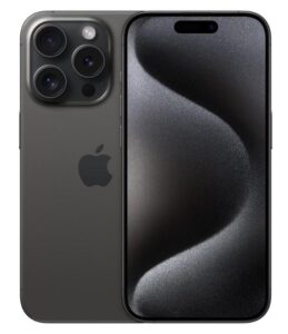 Apple iPhone 15 PRO 6.1" 8GB 256GB Black Titanium - MTV13__/A
