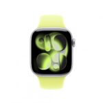 Apple Watch 42mm Neon Yellow Sport Band - S/M - MFGC4ZM/A - imagine 2