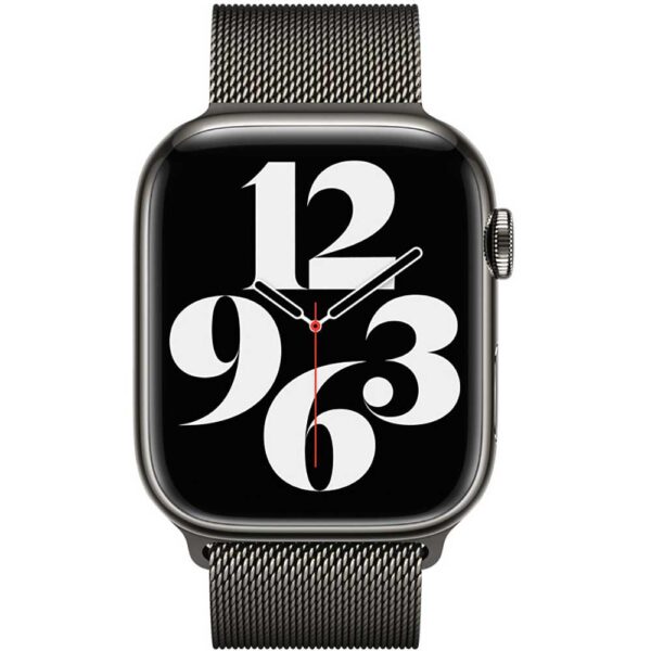 Apple Watch 45mm Band: Graphite Milanese Loop - ML773ZM/A