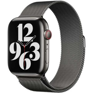 Apple Watch 45mm Band: Graphite Milanese Loop - ML773ZM/A