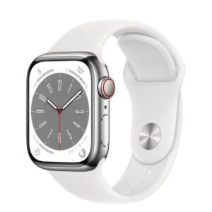 Apple Watch S8 Cellular 41mm Silver Aluminium C - MP4A3