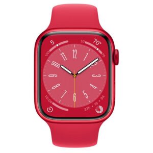 Apple Watch S8 GPS 41mm (PRODUCT) RED Aluminium Case - MNP73