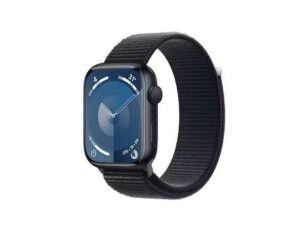 Apple Watch S9 GPS 45mm Midnight Alu Case w Midnight Sport Loop - MR9C3