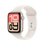 Apple Watch SE 3 GPS 44mm Starlight Aluminium Case - MEHJ4ET/A