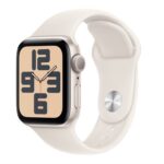 Apple Watch SE GPS 40mm Starlight Aluminium C - MXEF3QC/A