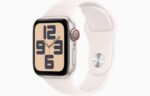 Apple Watch SE GPS + Cellular 40mm Starlight Aluminium - MXGJ3QC/A