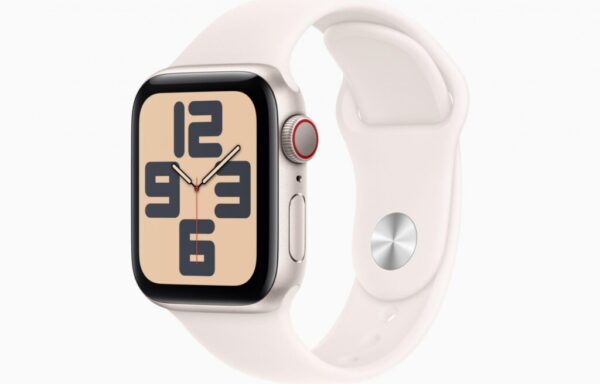 Apple Watch SE GPS + Cellular 40mm Starlight Aluminium - MXGJ3QC/A
