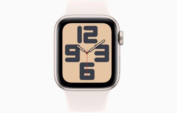 Apple Watch SE GPS + Cellular 40mm Starlight Aluminium - MXGJ3QC/A