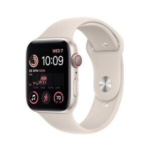 Apple Watch SE GPS + Cellular 40mm Starlight Aluminium - MXGK3QC/A