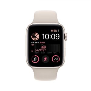 Apple Watch SE GPS + Cellular 40mm Starlight Aluminium - MXGK3QC/A