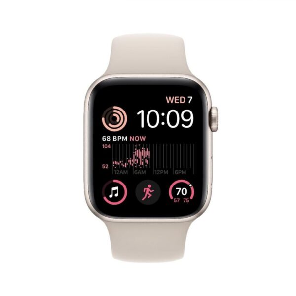 Apple Watch SE GPS + Cellular 40mm Starlight Aluminium - MXGK3QC/A