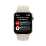 Apple Watch SE GPS + Cellular 40mm Starlight Aluminium - MXGK3QC/A