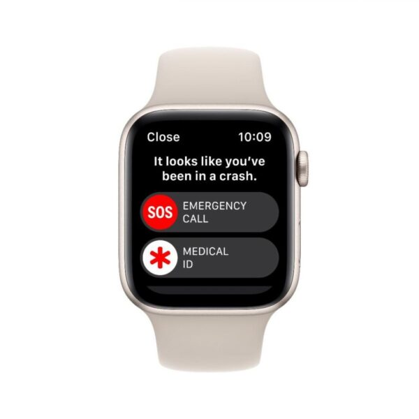 Apple Watch SE GPS + Cellular 40mm Starlight Aluminium - MXGK3QC/A