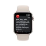 Apple Watch SE GPS + Cellular 40mm Starlight Aluminium - MXGK3QC/A