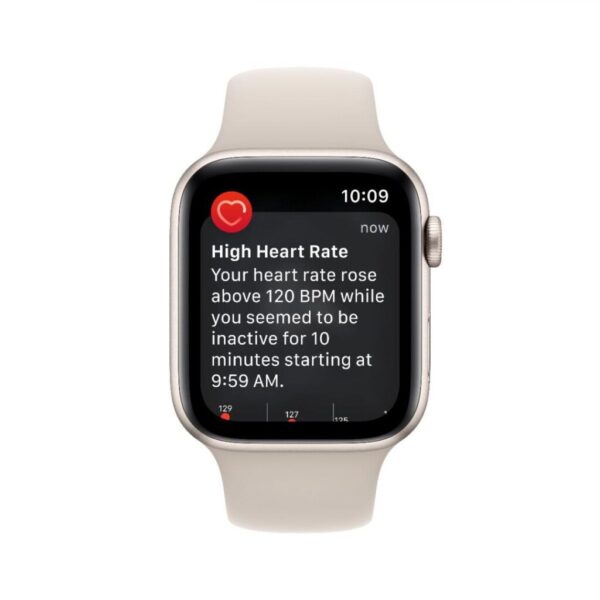 Apple Watch SE GPS + Cellular 40mm Starlight Aluminium - MXGK3QC/A