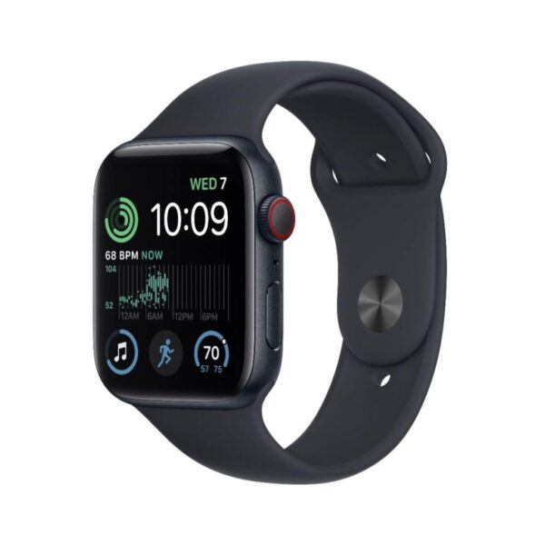 Apple Watch SE GPS + Cellular 44mm Midnight Aluminium - MXGM3QC/A