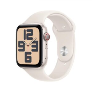 Apple Watch SE GPS + Cellular 44mm Starlight Aluminium - MXGT3QC/A