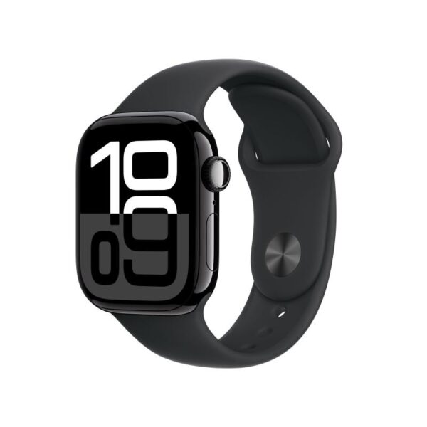 Apple Watch Series 10 GPS 42mm Jet Black Aluminium - MWWF3QC/A