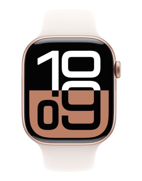 Apple Watch Series 10 GPS 46mm Rose Gold Aluminium - MWWT3QC/A