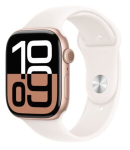 Apple Watch Series 10 GPS 46mm Rose Gold Aluminium - MWWT3QC/A