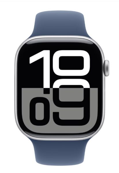 Apple Watch Series 10 GPS 46mm Silver Aluminium Case - MWWM3QC/A