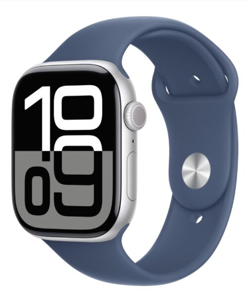 Apple Watch Series 10 GPS 46mm Silver Aluminium Case - MWWM3QC/A