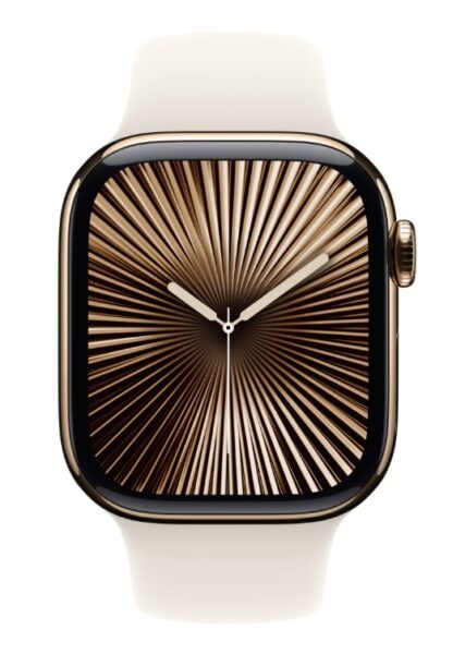 Apple Watch Series 10 GPS + Cellular 42mm Gold - MX063QC/A