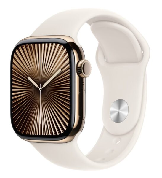 Apple Watch Series 10 GPS + Cellular 42mm Gold - MX063QC/A