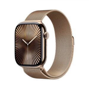 Apple Watch Series 10 GPS + Cellular 42mm Gold - MX083QC/A