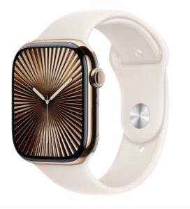 Apple Watch Series 10 GPS + Cellular 46mm Gold - MWYY3QC/A