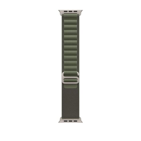 Apple Watch Ultra Cellular, 49mm Titanium Case with Green - MQEX3