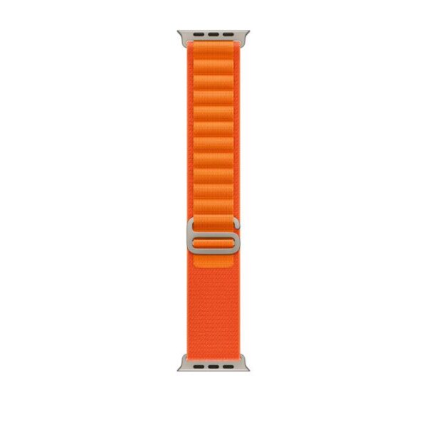 Apple Watch Ultra Cellular, 49mm Titanium Case with Orange - MQEV3