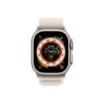 Apple Watch Ultra Cellular, 49mm Titanium Case with Starlight - MQFR3