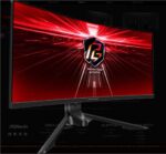 Asrock 34" Curved Gaming Monitor, Rezolutie: WQHD 3440x1440 - PG34WQ15R3A