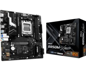 Asrock B850M-X R2.0. Processor manufacturer: AMD, Processor socket: Socket - 90-MXBSG0-A0UAYZ
